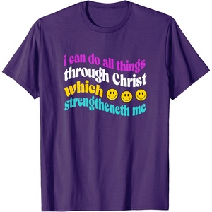 image:imageI can do all things inspirational gift TShirtPurple