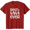 image:imageBest Nana Ever  Great gift for Grandmas Nanas and More TShirtCranberry Red
