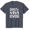 image:imageBest Nana Ever  Great gift for Grandmas Nanas and More TShirtHeather Blue