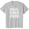 image:imageBest Nana Ever  Great gift for Grandmas Nanas and More TShirtSilver Grey