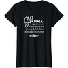 image:imageGlamma  Great gift for Grandmas Nanas Mimis and More TShirtBlack