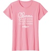 image:imageGlamma  Great gift for Grandmas Nanas Mimis and More TShirtPink
