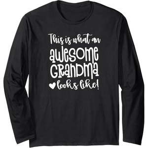image:imageAwesome Grandma  Great gift for Grandmas Nanas and More Long Sleeve TShirtBlack