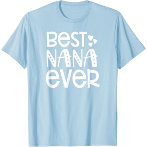 image:imageBest Nana Ever  Great gift for Grandmas Nanas and More TShirtBaby Blue