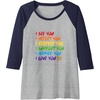 image:imageI Love You  LGBTQIA Gifts Pride Raglan Baseball TeeNavy BlueAthletic Heather