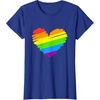 image:imageRainbow Heart  LGBTQIA Gifts Pride Gifts TShirtRoyal Blue