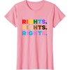 image:imageRights Rights Rights  LGBTQIA Gifts Pride Gifts TShirtPink