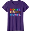 image:imageRights Rights Rights  LGBTQIA Gifts Pride Gifts TShirtPurple