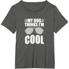 image:imageCool Dog  Gift for Dog Lovers TShirt for Men Women KidsAsphalt Grey