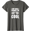 image:imageCool Dog  Gift for Dog Lovers TShirt for Men Women KidsAsphalt Grey