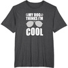 image:imageCool Dog  Gift for Dog Lovers TShirt for Men Women KidsDark Heather Grey