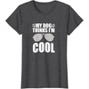 image:imageCool Dog  Gift for Dog Lovers TShirt for Men Women KidsDark Heather Grey