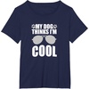 image:imageCool Dog  Gift for Dog Lovers TShirt for Men Women KidsNavy Blue