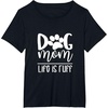 image:imageDog Mom  Great gift for Women Friends Mom TShirtBlack