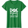 image:imageDog Mom  Great gift for Women Friends Mom TShirtKelly Green