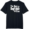 image:imageDogfather Gift for Dog Lovers Pet Owners Dog Dad TShirtBlack