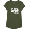 image:imageDogfather Gift for Dog Lovers Pet Owners Dog Dad TShirtOlive Green