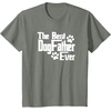 image:imageDogfather Gift for Dog Lovers Pet Owners Dog Dad TShirtOlive Heather
