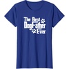 image:imageDogfather Gift for Dog Lovers Pet Owners Dog Dad TShirtRoyal Blue