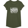 image:imageI Like Dogs and Maybe Like 3 People  Dog Lover Gift TShirt for Men Women Girls KidsOlive Green