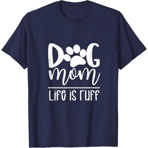 image:imageDog Mom  Great gift for Women Friends Mom TShirtNavy Blue