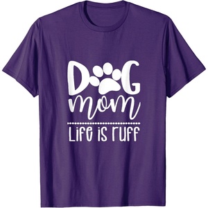 image:imageDog Mom  Great gift for Women Friends Mom TShirtPurple