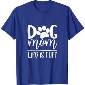 image:imageDog Mom  Great gift for Women Friends Mom TShirtRoyal Blue