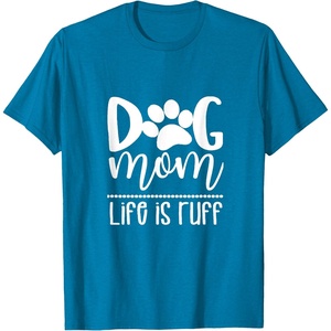 image:imageDog Mom  Great gift for Women Friends Mom TShirtSapphire Blue