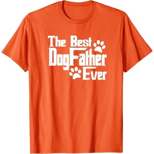 image:imageDogfather Gift for Dog Lovers Pet Owners Dog Dad TShirtOrange