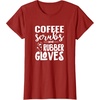 image:imageCoffee Scrubs  Great gift for Nurses Medical Workers TShirtCranberry Red