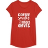 image:imageCoffee Scrubs  Great gift for Nurses Medical Workers TShirtRed