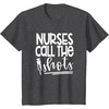 image:imageNurses Call the ShotsGreat gift for Nurses Medical Workers TShirtDark Heather Grey