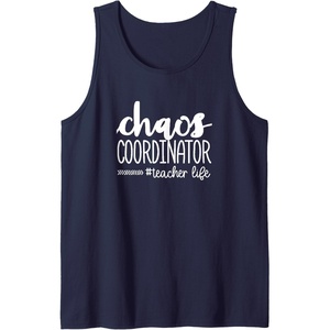 image:imageChaos Coordinator  Great gift for Teachers Tank TopNavy Blue