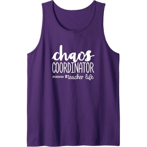 image:imageChaos Coordinator  Great gift for Teachers Tank TopPurple