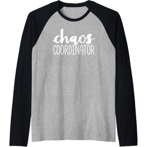 image:imageChaos Coordinator Raglan Baseball TeeBlackAthletic Heather