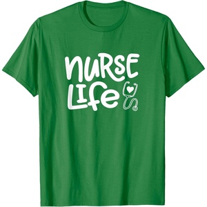 image:imageNurse Life  Great gift for Nurses Medical Workers TShirtKelly Green
