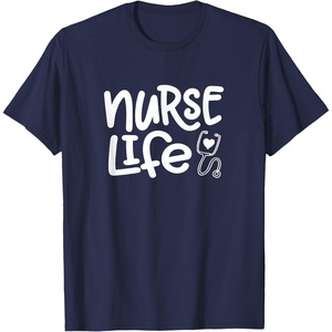 image:imageNurse Life  Great gift for Nurses Medical Workers TShirtNavy Blue