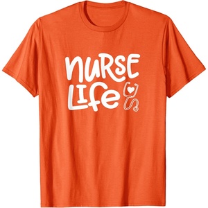 image:imageNurse Life  Great gift for Nurses Medical Workers TShirtOrange