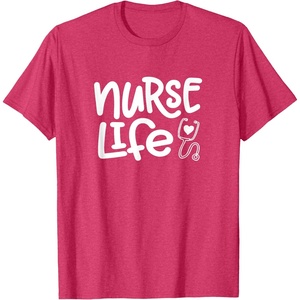 image:imageNurse Life  Great gift for Nurses Medical Workers TShirtRed Heather