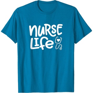 image:imageNurse Life  Great gift for Nurses Medical Workers TShirtSapphire Blue
