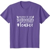 image:imagePrepared to Get Schooled  Great gift for Teachers TShirtPurple Heather