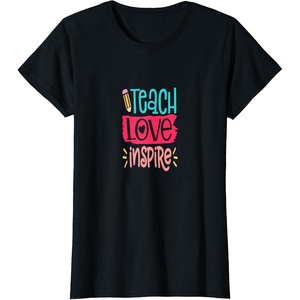 image:imageTeach Love Inspire TShirtBlack