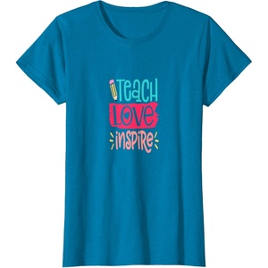 image:imageTeach Love Inspire TShirtSapphire Blue
