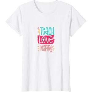 image:imageTeach Love Inspire TShirtWhite