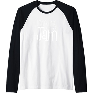 image:imageTeaching is My Jam  Unique Gift for Teachers Raglan Baseball TeeBlackWhite