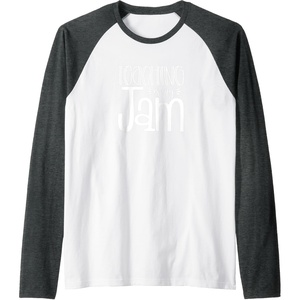 image:imageTeaching is My Jam  Unique Gift for Teachers Raglan Baseball TeeDark Heather GreyWhite