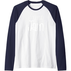 image:imageTeaching is My Jam  Unique Gift for Teachers Raglan Baseball TeeNavy BlueWhite