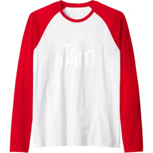 image:imageTeaching is My Jam  Unique Gift for Teachers Raglan Baseball TeeRedWhite