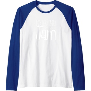 image:imageTeaching is My Jam  Unique Gift for Teachers Raglan Baseball TeeRoyal BlueWhite