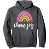 image:imageChoose Joy Gift for Women Girls Sisters Friends Pullover HoodieDark Heather Grey